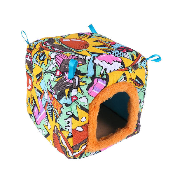 Chinchillabädd Utefågelbo Hängmatta Tält Vintertält Fågelbädd Bur 20*20cm 20*20cm