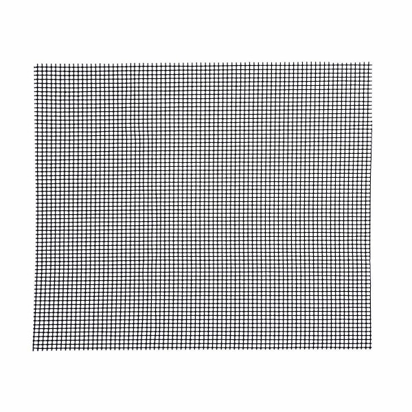 Square Barbecue Grill Mesh Mat Nonstick Bbq Mat Net Cook Grate Cover 36cmBlack36cm