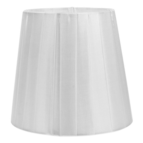 1pc Exquisite Lampshade Ornament Floor Lamp Cloth Craft Lamp Cover DecorWhite15X11X14CM