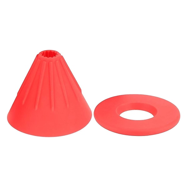 Foldbar Kaffe Dripper Filterkop Kompatibel Med Vandreture, Camping, Hjem (Rød)