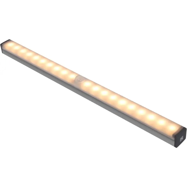 LED trappelys skabslampe med bevægelsessensor, 10 bevægelses LED-spots, USB genopladeligt natlys Væglampe til garderobe Entre Trapper Clos