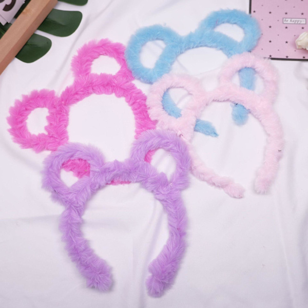 4 kpl Pehmeät Hiirenkorvat Panta, Cosplay-asu Hiustarvikkeet Satunnainen Väri