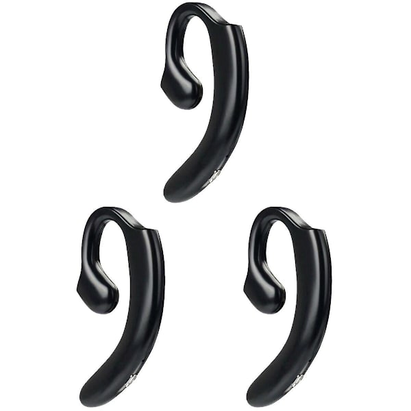 3 stk. Beinledning Hodetelefoner Mini Trådløse Hodetelefoner 5.0 Innebygd Mikrofon Hodetelefoner (svart) 3stk 7X3.9X0.7cm 3pcs 7X3.9X0.7cm
