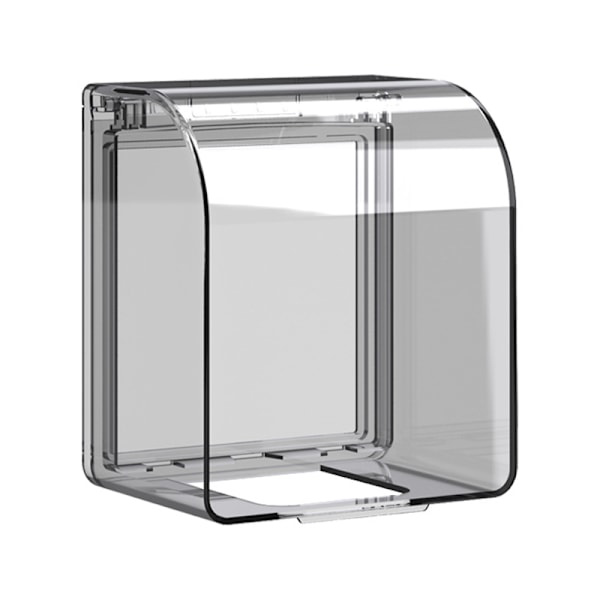 RY-1 kpl, Tyyppi 86 Vedenpitävä Pistorasian Suojus, Vedenpitävä Pistorasia, Tarratarra Pistorasian Kytkimen Suojus, 10,8x7,5x12,3cm, Sopii Kylpyhuoneeseen