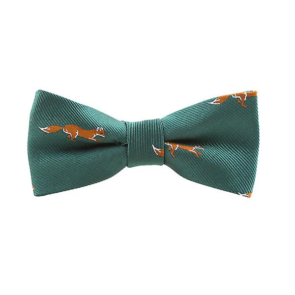 Kids Cartoon Bow Tie Polyester Printed Cravat Adjustable Bowtie Performance Accessories For Men Boys