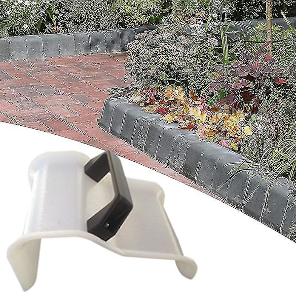 Betongsparkel med plasthåndtak DIY Modellering Hjelpesementverktøy for etterbehandling hvit 1 stk