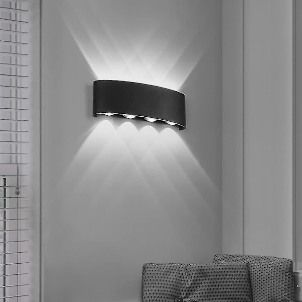 Udendørs væglampe Indendørs væglampe 8 W Led væglampe A