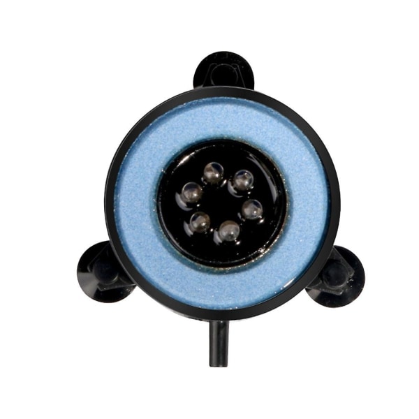 Akvarielampe LED Dykning Belysning Dekorativ Floodlight Rund Boble Lys Blå (EU Stik)BlåEU Blue EU Plug