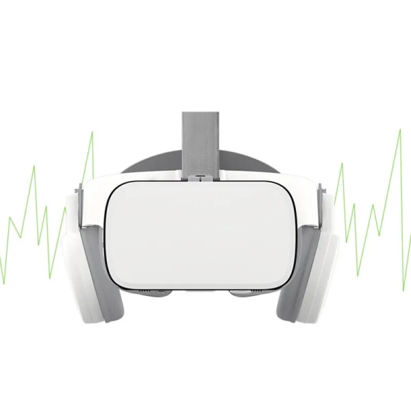 3D Virtual Reality VR-kuuloke, VR-lasit Bluetooth-kuulokkeilla, 3D Virtual Reality -lasit iPhone/Samsung-elokuville ja