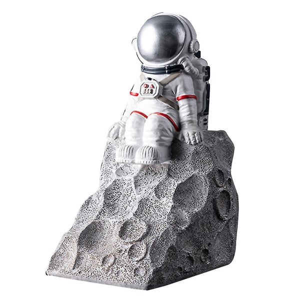 Resin Astronaut Bookend Desktop Study Ornament (hopea)