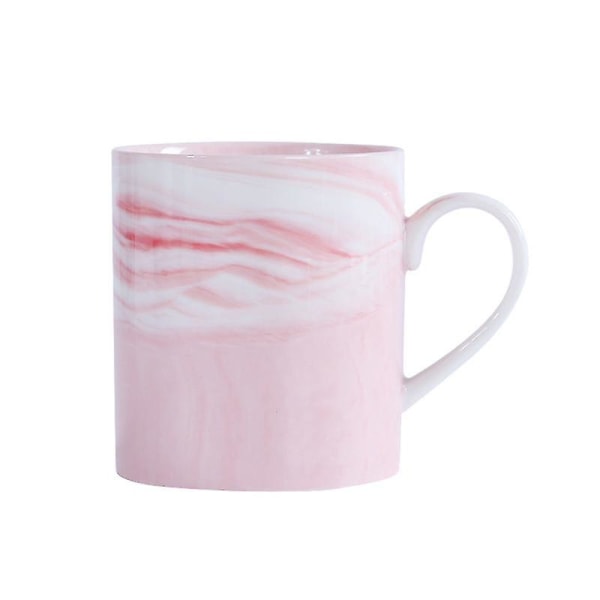Kahvikuppi Keraaminen juomakuppi Toimisto yksinkertainen vaaleanpunainen