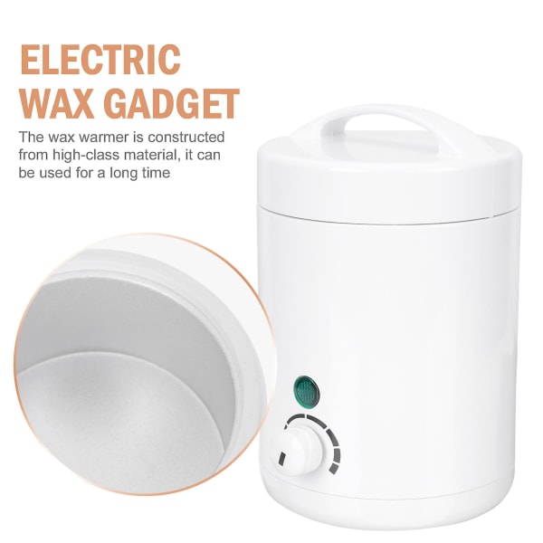 Multifunksjonsverktøyvoks Varmt Verktøyvoksvarmer Elektrisk Voksgadget Damevoksverktøy EU-plugg 15x9.5cm EU Plug 15x9.5cm