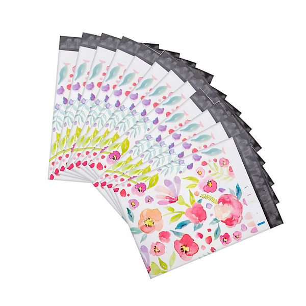 100 stk Vanntette Ekspressposer Holdbare Emballasjeposer Tykke Leveringsposer 37X25.5CM 37X25.5CM