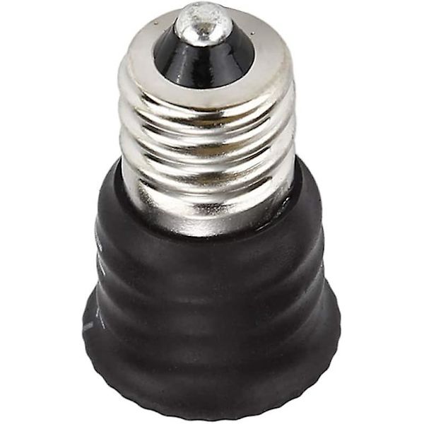 E12 Till E14 Lamphållare Ljus Konverter Adapter Ljustillbehör (8st, Vit+svart)