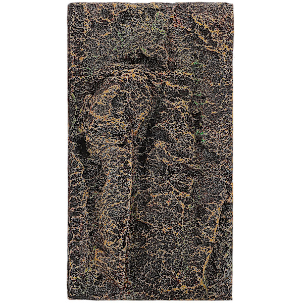 1 stk Simulering 3D Bakgrunnstavle for Reptilboks Akvarium Bakgrunnstavle Tilfeldig Farge Grønn 28,5x15 Green 28.5x15.5cm