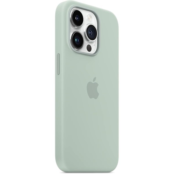 RY-Apple - Blåt Cactus Silikonecover til iPhone 14 Pro