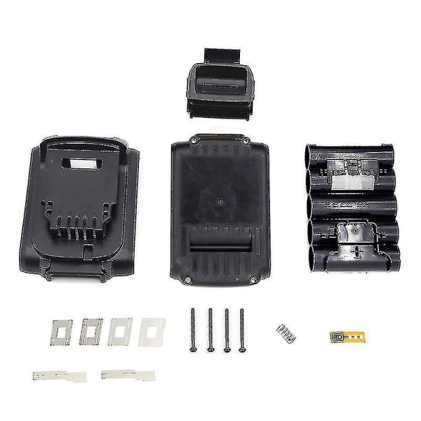 Batteriutskiftningsplastkasse for 20V DCB201,,, 18V Li-ion Batteridekseldeler