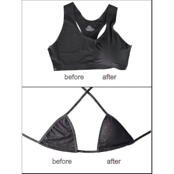 RY-3 par BH-indlæg Bikinitoppe BH-puder Push-up, trekantform