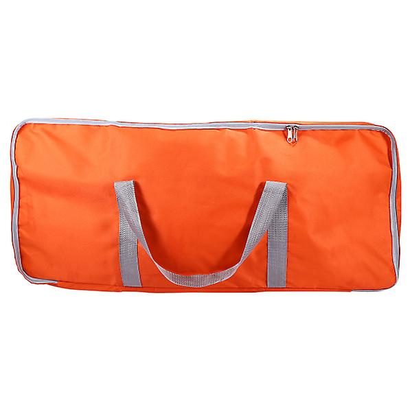 Værktøjsorganiseringspose Udendørs Camping Køkkenudstyr Pose Grill Værktøjsopbevaring Grill Håndtaske Bærbar Picnic Random Color 74X36X17CM