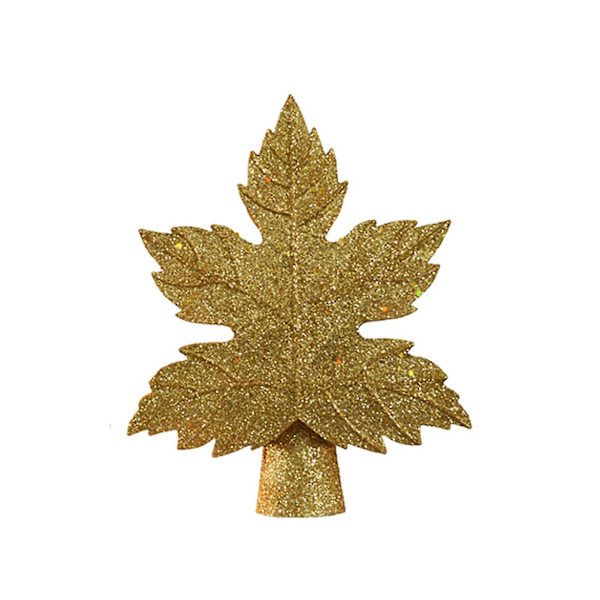 Juletræstop med Lys og LED-Projektor med Smuk Roterende Snefnug til Hjemmedekorering EUGold Gold EU