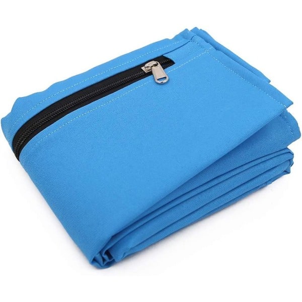 Vaskpose for kjæledyr - Blå filtre - For vaskemaskin - Glidelås - For sengetøy, tepper, håndklær - Størrelse M (65*70cm)