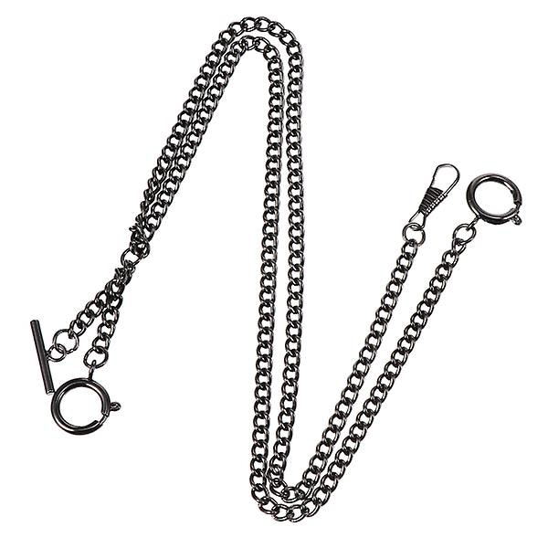 Praktisk Lommeur Kæde Dekorativ Lommeur Kæde Legering Kæde Sort 44x2cm Black 44x2cm