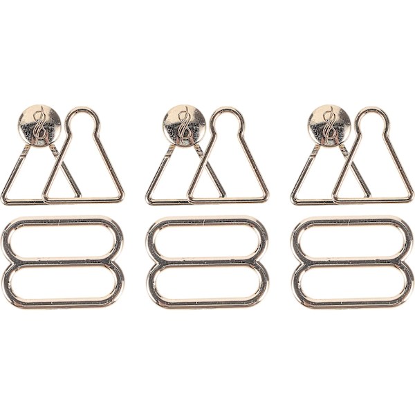 3 Sarjaa Käsintehtyjä Pieniä Rintaliivien Solkia Kannettavia Alusvaate Solkia Päivittäiseen Käyttöön Solkia 3,5x1,5cm 3.5x1.5cm