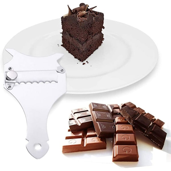 Trøffelskærer Bærbar Rustfri Stål Trøffelshaver Chokolade Shaver Ostehøvl Oste Shaver Også Til Frugt Grøntsager Køkken (2 stk)