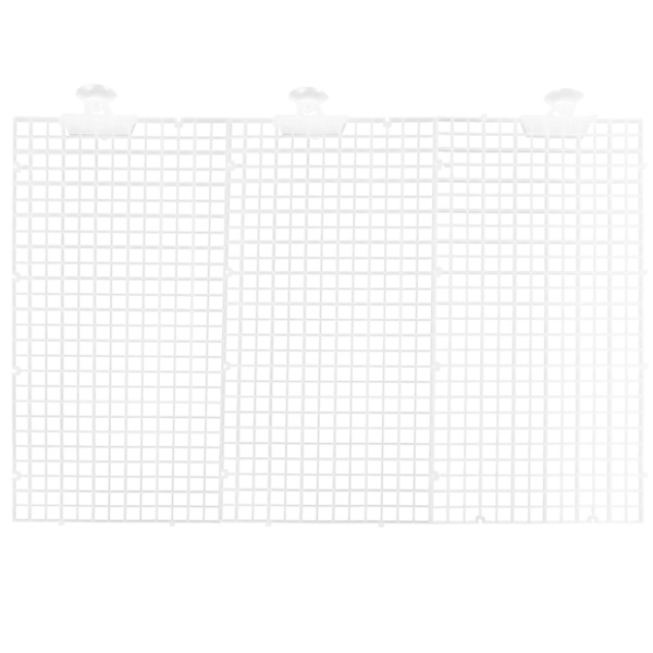 1 Sæt Akvarium Isolationsnet Akvarium Divider Fiskekum Divider Net Fiskekum Tilbehør Transparent 30X15X0.5CM Tansparent 30X15X0.5CM