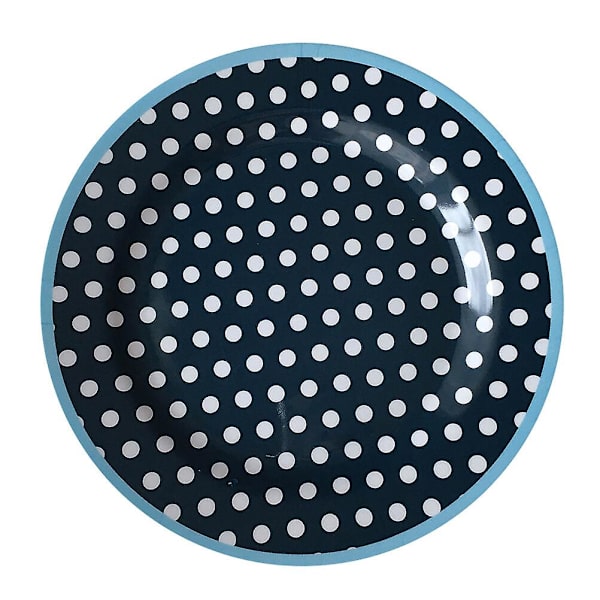 1 kpl 9\" Imitaatioposliini Lautanen Lounaslautanen Hedelmälautanen Paksuuntunut Välipalalevy Kotiin Ravintolaan Hotelliin (punainen)Sininen9tuumaa Blue 9inch