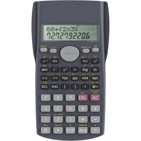 Desktop Calculator 2-line Multifunctional Scientific Calculator For School, Engineering Office And Business Use