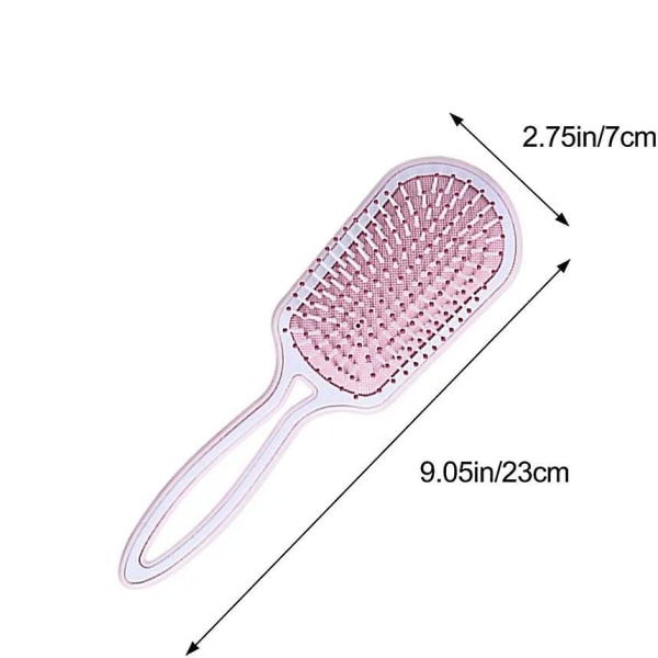 Hair Brush Air Cushion Hair Comb Paddle Hairbrush Hair Scalp Massager For Long, Thick, Curly, Wavy, Dry Or Damaged Hair