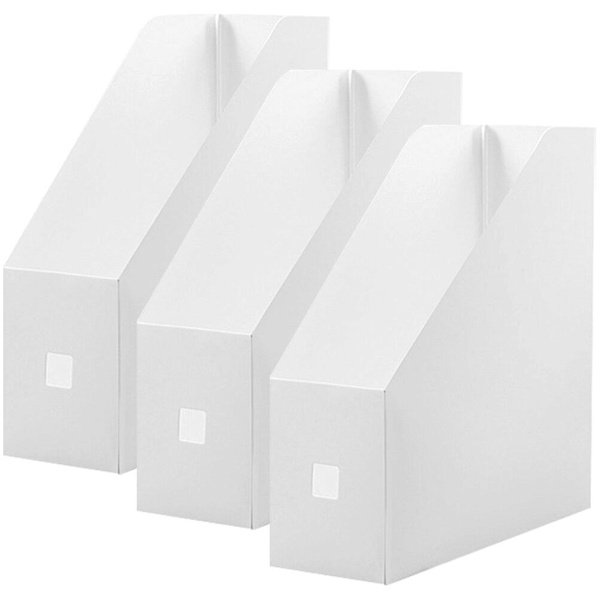 3 kpl Tiedostolaatikko Kirjahylly Säilytysteline Muoviset Tiedostot Kirjat Pidikkeet Toimisto Lehtipidike 27X24X9CM 27X24X9CM