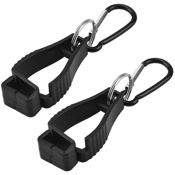Arbetsvantar Clip Vantar Klämma Grabber Hållare Vantar Grabber Clip Vantar Clip Hållare Hängare Arbetsklämma Säkerhet (4st, Svart)