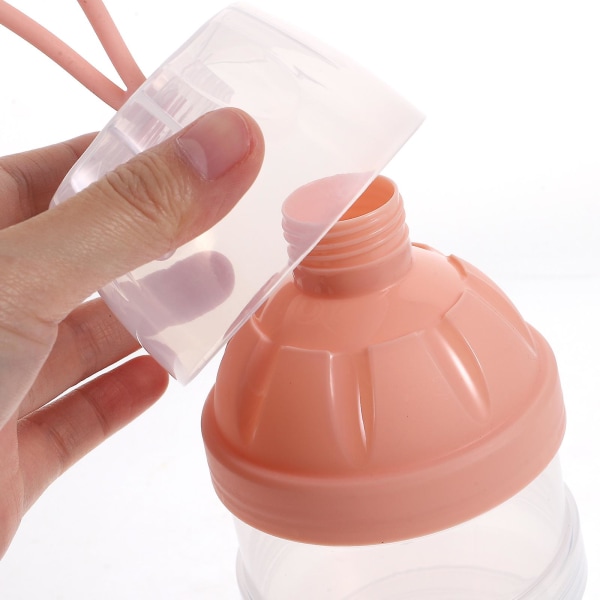 2 st Snackbehållare för barn Baby Baby Stapelbar matbehållare för modersmjölksersättning Rosa18x8cm Pink 18x8cm