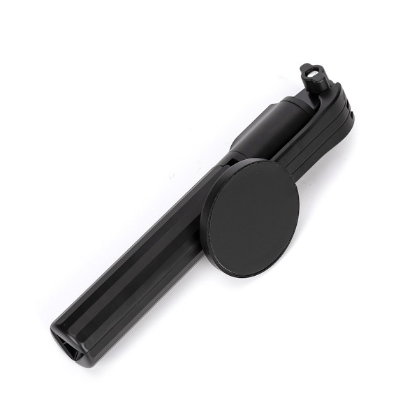 Justerbart mobiltelefonstativ Selfie Stick Trådløs fjernkontroll 360 graders mobiltelefonholder_xrzi black