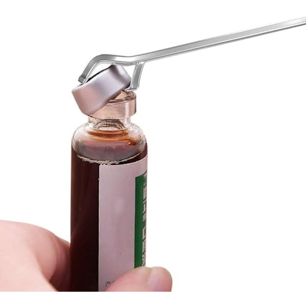 3-pack Mini Flasköppnare Botox-flaskor Decapper Öppnare Kepsborttagare Oral Vätska Kepslyftare Klinik Sjukhus Medicinflaska Apotek Tätning