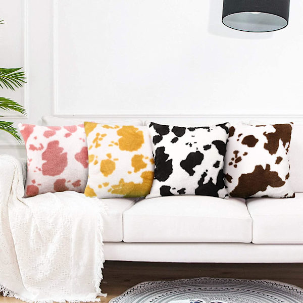 Set med 2 Kuddfodral i Polyestertyg, Randigt, Modern, Mjukt, Slätt, Bekvämt Kuddfodral för Soffa, Säng, Soffa, Barnrum, Trädgård, 40x40cm, Mörkgrön