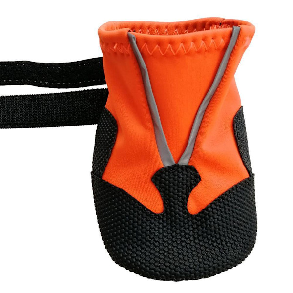 Søde Hunde Sko Vandafvisende Hund Anti-Slip Sne Varme Orange-Størrelse M