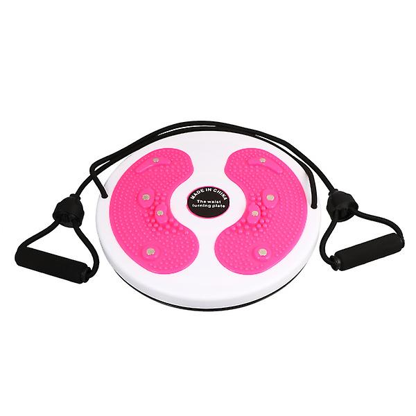 Vridande Midjeskiva Fitnessplatta Elektronisk Bräda Platta Skiva Röd 27X3CM Red 27X3CM