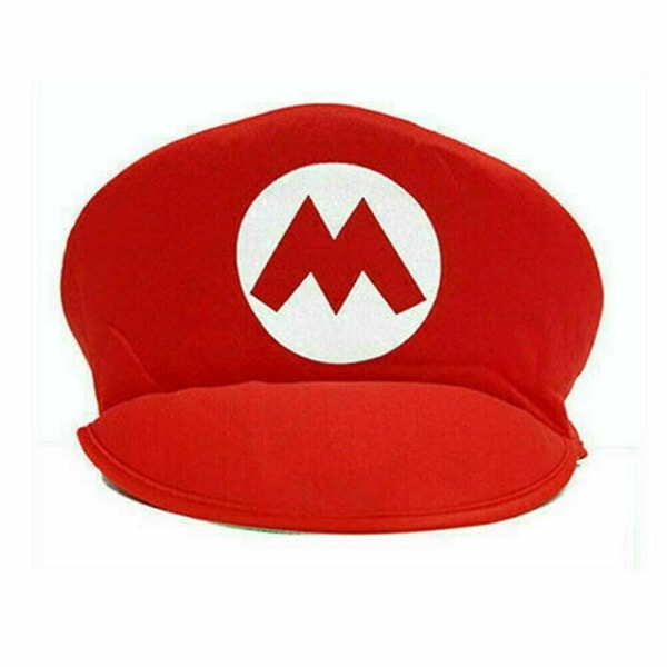 Super Mario Bros. Naamiaisasu Aikuisille Miehille Cosplay Puku Punainen L Red_ru Red L