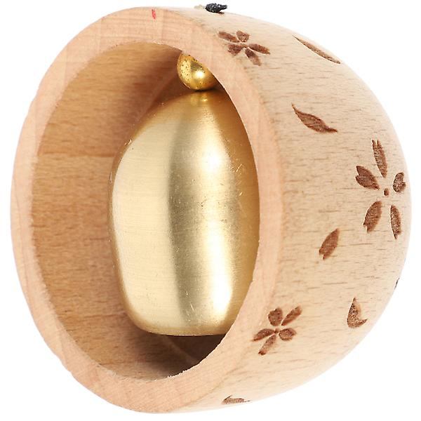Magnetisk Dørklokke Japansk Stil Dekorativ Vindklokke Husholdningsdørklokke Indflytningsgave Beige Beige 6x6cm