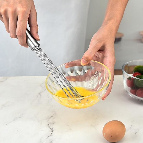 Äggvisp Äggvisp Bollmixer Handmixer Matlagning Rostfritt Stål (2 st)
