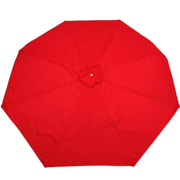 1 stk paraplybetræk til paraply Stort paraplystof Havebananparaplybetræk Rød300X300cm Red 300X300cm