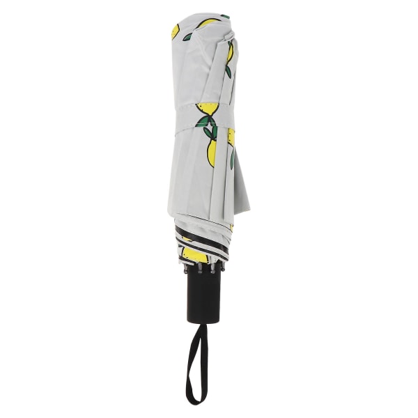 Reseparaply Hopfällbart litet kompakt paraply för regn och sol Gult100x100x58cm Yellow 100x100x58cm