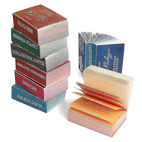 800 kappaletta Mini-sanakirja Scrapbook-koristepaperia