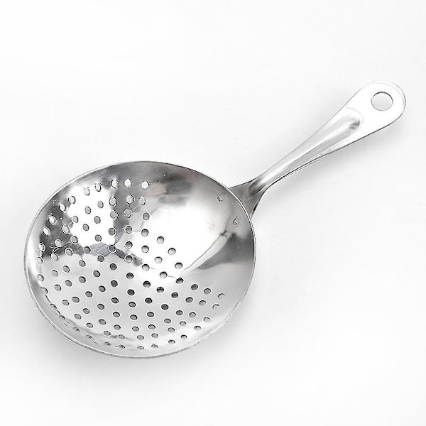 Cocktail si med filter i rustfrit stål, ske til drikkevarer, hjemmekøkken, bar