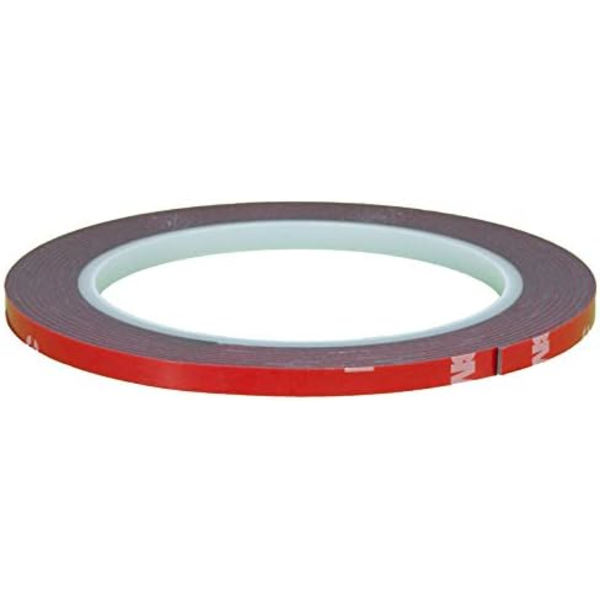 3M Dubbelhäftande monteringstejp, hög prestanda, 5 mm x 3 m, levereras i en återförslutningsbar påse (2 st)