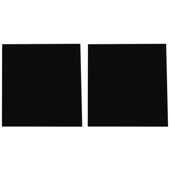 2 kpl Akvaariosuodattimen Työkalu Akvaario Sieni Suodatinlevy Akvaariopuhdistuslevy Musta 50x50cm Black 50x50cm