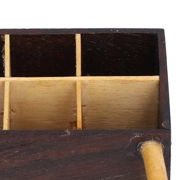 1:12 Dockskåp Display Förvaringsskåp Miniatyr Bokhylla Möbler Tillbehör